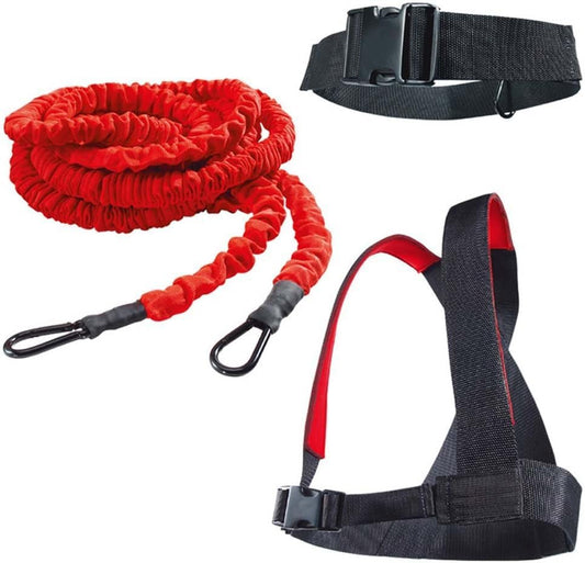Dynamic Resistance Trainer for Resistance Training to Improve Strength, Power, and Agility 5m/2m Elastic Cord Set - color: 5m Set
