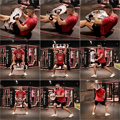 Aqua Bag Workout, Adjustable Training Bag and Power Bag with Water, Core and Balance Trainer, Portable Stability Fitness &Full Body Exercise Equipment for Weight