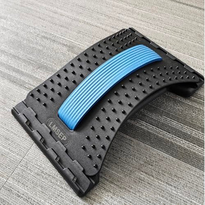 Back Stretcher for Lower Back Pain Relief, Multi Level Back Cracker Board for Herniated Disc, Scoliosis, Spine Decompression, Back Cracking Device, Upper and Lower Back Stretcher