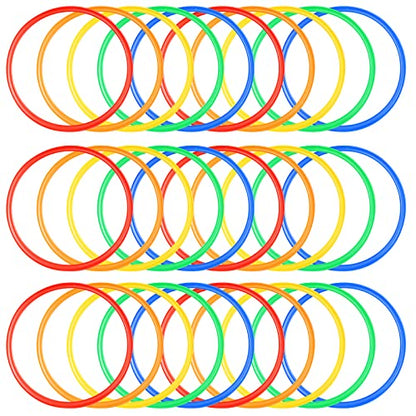 Agility Rings Speed and Agility Training Rings Exercise Speed Circle Jumping Hoops for Training Toss Equipment
