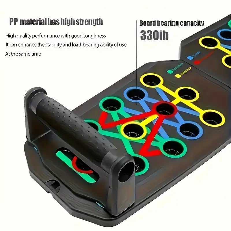 Portable Push Up Board, Strength Training Exercise, Home Workout, Upper Body Fitness, Calisthenics Exercising, Muscle Building.