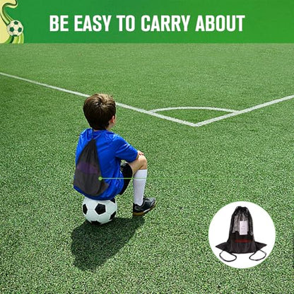 9 Inch Non Slip Rubber Agility Markers,Flat Field Cones Floor Dots for Soccer Basketball Sports Speed Agility Training and Drills(6Pcs,with Net Bag)