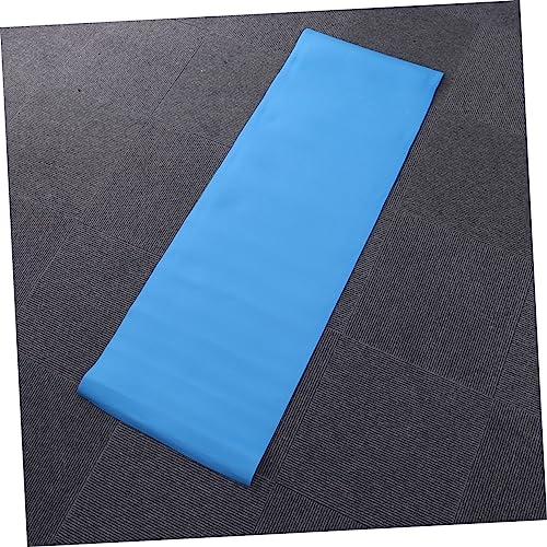 BESPORTBLE Portable Anti-slip Eva Yoga Mat Lightweight Exercise Mat for Hot Yoga Aerobics Non-skid Thick Design for Comfort Support Blue