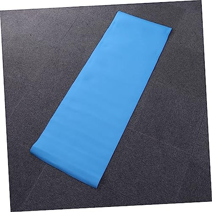 BESPORTBLE Portable Anti-slip Eva Yoga Mat Lightweight Exercise Mat for Hot Yoga Aerobics Non-skid Thick Design for Comfort Support Blue