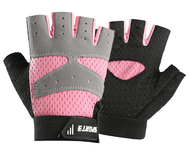 Breathable Workout Gloves for Women, Weight Lifting Gloves for Gym, Cycling, Exercise, Fitness and Training