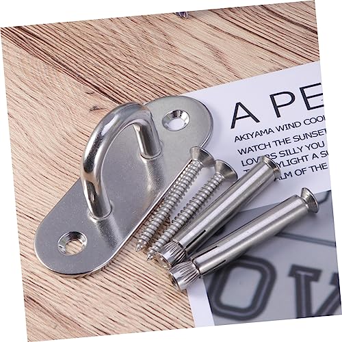 BESPORTBLE 2pcs Gymnastic Rings for Yoga Trainer Bracket for Yoga Ceiling Mount Suspension Trainer Wall Anchor