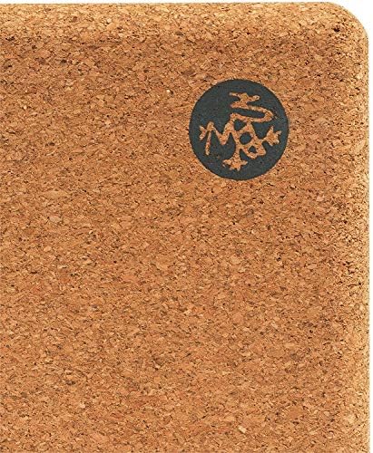 Manduka Yoga Block - Fine-Grain Block, Yoga Equipment, Home Gym Accessory, Pilates Tool, Lightweight for Travel, Extra Firm Workout Accessory with Comfortable Edges - size: 4" x 6" x 9"