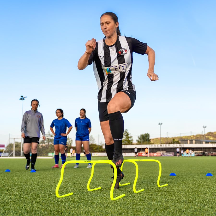 NWS Forza Speed Training Hurdles | Enhance Agility and Speed for Multi-Sport Training - Choose from 6'', 9'', and 12'' Hurdles - style: 12inch
