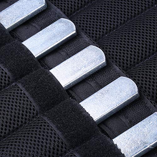 Load Bearing Steel Plates, Steel Plates for Weighted Vest, Loading Leg Guards Adjustable Weight Vest Plate, Strength Training Plates for Fitness Exercise for Men Women