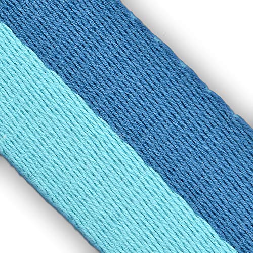 Tumaz Yoga Mat Strap Adjustable Carrier for All Yoga Mats, 2 Sizes - color: 03. Blue Match, size: 85 IN