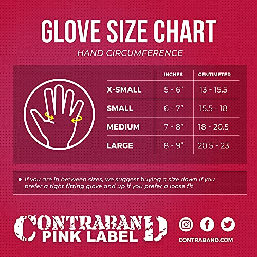 Contraband Pink Label 5387 Womens Design Series Paisley Print Lifting & Rowing Gloves (Pair) - Lightweight Vegan Medium Padded Microfiber Amara Leather w/Griplock Silicone
