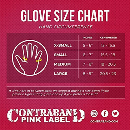 Contraband Pink Label 5387 Womens Design Series Paisley Print Lifting & Rowing Gloves (Pair) - Lightweight Vegan Medium Padded Microfiber Amara Leather w/Griplock Silicone