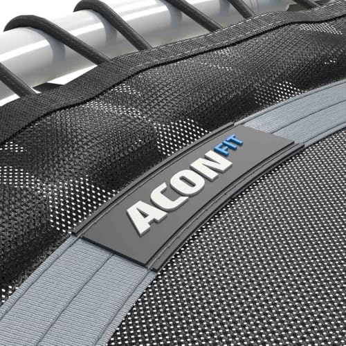 Acon FIT 44in Trampoline Round, White, Mini Fitness Rebounder