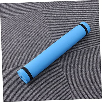 POPETPOP High Density Yoga Fitness Mat Anti-slip Surface Lightweight Portable for Pilates Stretching