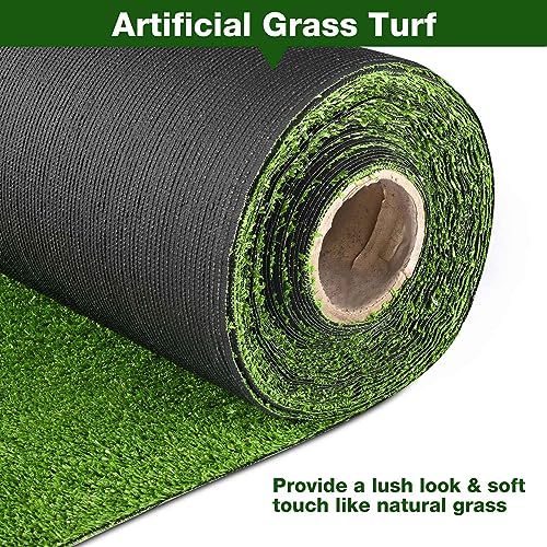 Yescom Sports Sled Strips Turf Gym Flooring for Weight Sled Push Pull - size: 0.4"H-3'x65'(200Sq.Ft)