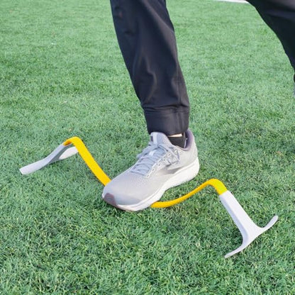 Meister ZoomFlex Agility Hurdles w/Carry Bag - Flex-Safe Modular Speed Training