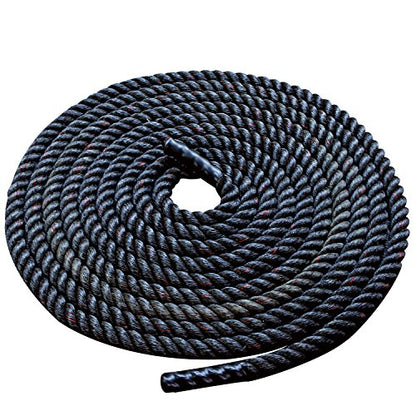 Body-Solid Fitness Training Battle Rope - Heavy Weighted Training Ropes for Home Gym, Ideal for Working Out and Strength Training - Exercise Rope for Adults