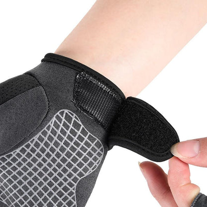 Men & Women Breathable Workout-Glove - UV Protection Fingerless Gym Gloves for Fitness Rowing Cycling