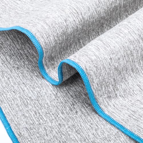 3 Pack Sweat Towel for Working Out Quick Dry Microfiber Gym Towels Men Women Fitness Exercise Tennis Weight Lifting Outdoor Cycling Hiking Fishing Towels(3 Pack(Grey)) - color: 3 Pack(grey)