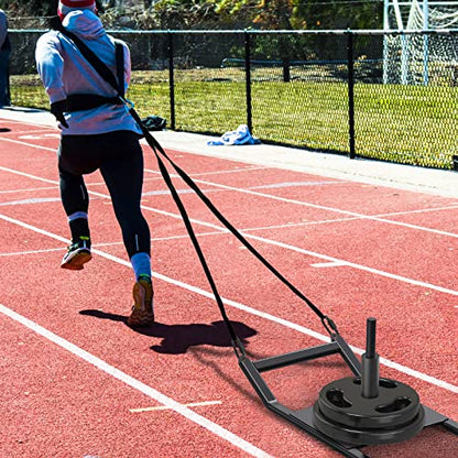 Kipika Speed and Strength Training Bundle: Weight Sled & Push-Pull Fitness Sled