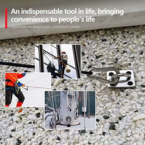 Wall Ceiling Mount Bracket Hooks for Suspension Band Trainers, Battle Ropes, Body Weight Strength Training Sets, Aerial Yoga Swing Hammock Resistance Bands, Boxing Equipment.
