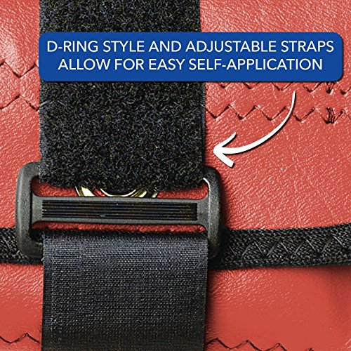 Sammons Preston Cuff Weight, 7.5 lb, Orange, 2 Velcro Strap & D-Ring Closure, Grommet for Easy Hanging, Lead Free Steel Ankle & Wrist Weights, For Strength Building & Injury Rehab, Sold Individually - style: 7.5 lbs.