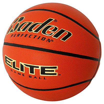 Baden | Elite | Premium Quality Composite Basketball | Ideal for Indoor Games | Youth, Women & Men's Sizes - size: Size 6 (28.5")