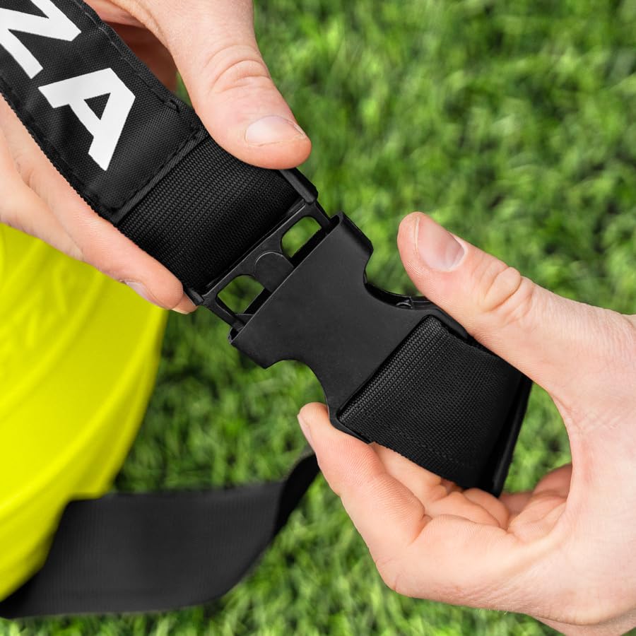 FORZA Training Equipment Carriers & Holders Set – Cone Holder, Hurdle Carrier, Bib Ring & Strap for Sports Storage - size: Cone Strap