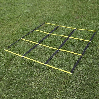 Multifunctional 9 Grids Agility Ladder for Sports Training Fitness and Footworks Drill Agility Train Enduring Adjusted Speed Training