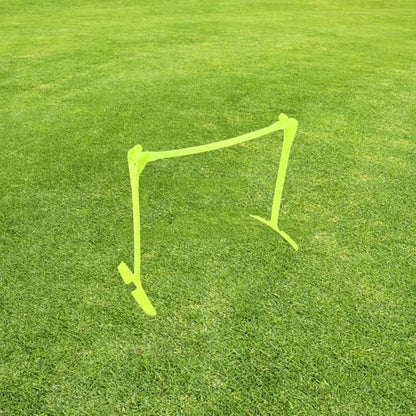 Luxshiny Soccer Training Hurdles Agility Speed Hurdles Foldable Adjustable Height Football Agility Equipment for Athletic Performance Enhancement