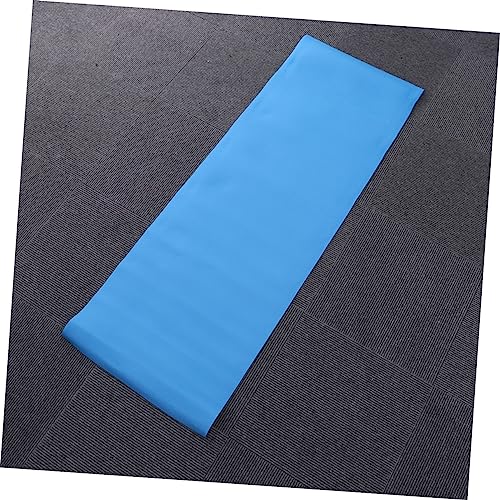Portable Anti-slip Eva Yoga Mat for Exercise and Fitness Lightweight Non-toxic Outdoor Mat for Hot Yoga Aerobics and Stretching Routines Blue