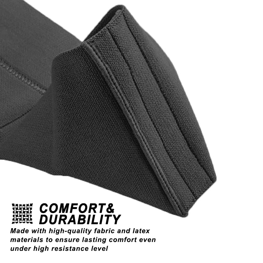 Bench Press Power Resistance Band, Bench Power Weight Lifting Training Fitness Increase Strength Push Up Gym Workout - color: Black(Tension:Over 300lb)