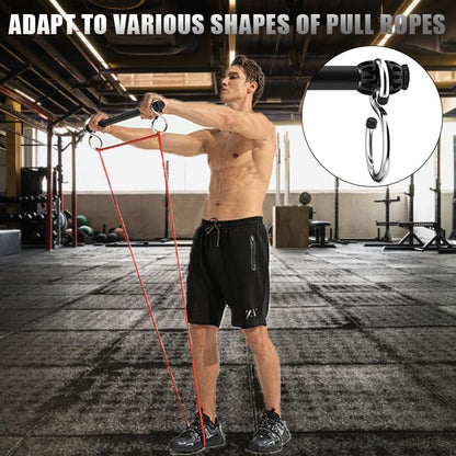 Resistance Band Bar, Portable 43 Inch Pilates Bar with Resistance Bands Home Gym Workouts Stick Squat Yoga Pilates Flexbands Kit for Full Body Shaping