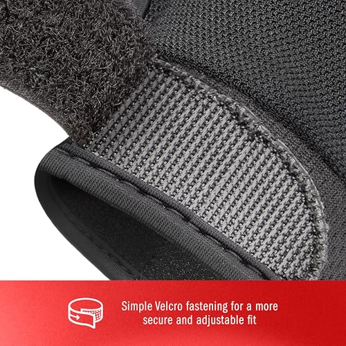 adidas Essential Training & Weightlifting Gloves, Fingerless Workout Gloves - color: Black, size: Medium