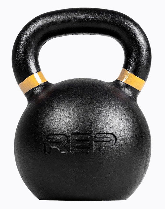 REP Fitness Kettlebell Set and Singles, 4kg to 24kg, 9lb to 53lb Weight Range, Cast Iron, Strength Exercise Training, Home Gym, Power Workout Equipment, Free Weights, Dumbbell Alternative - style: 28 kg