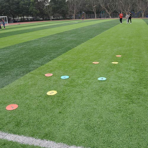 8inch Numbered Floor Spot Markers - style: 1-10