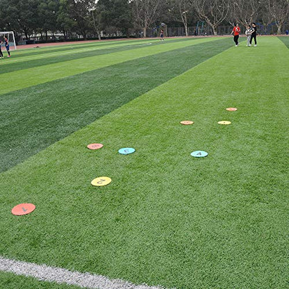 8inch Numbered Floor Spot Markers - style: 1-10