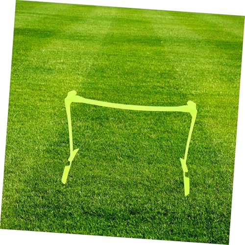 Mikikit Adjustable Height Speed Hurdles Foldable Agility Training Equipment for Soccer Football Enhance Speed Coordination Jumping Skills Portable Versatile for Athletes