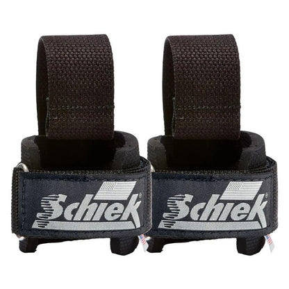 Schiek Sports Model 1000-DLS Deluxe Dowel Lifting Straps - color: Blackout
