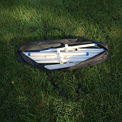 Trademark Innovations Dog Training Agility Weave Poles Equipment Set