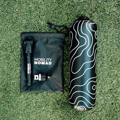 Inflatable Travel Foam Roller for Muscle Recovery and Mobility