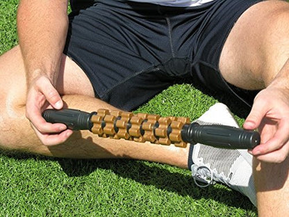 Tap Conditioning Relief Stick | Massage Roller Stick for Athletes | Body Massager for Sore Muscles in Arms, Legs, Back, and Shoulders | Self- Myofascial Pressure Points Release