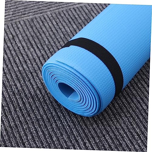 BESPORTBLE Portable Yoga Mat Slip Exercise Mat for Hot Yoga Pilates Aerobics Stretching Lightweight for Outdoor Camping Fitness Routines Blue