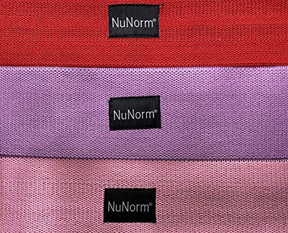 Nu Norm Fitness Booty Bands, Workout Bands, Hip Fitness Bands for Butt and Legs - 3 Pack Set