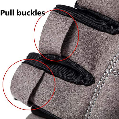 Cycling Gloves for Men & Women - 5MM Anti-Slip Shock-Absorbing Gel Pad, Lightweight & Breathable Half Finger Design for Mountain Cycling, Gym, Motorcycle, Outdoor Sports