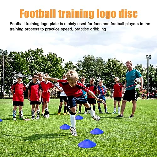Football Training Equipment | Speed Agility Training Set, Including 1 Agility Ladder, 4 Steel Piles,12 Disc Cones,1 Resistance Umbrella .| for Athletes/Sports Including Football & Basketball