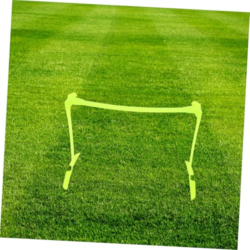 Hemoton Foldable Soccer Training Equipment with Adjustable Heights for Football Basketball and Athletic Drills Durable Detachable Practice Hurdles for Skill Development and Coordination