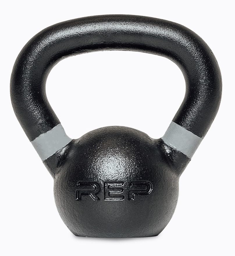 REP Fitness Single Kettlebells Weight Range, Cast Iron, Strength Training, Power Workout Equipment, Home Gym, Free Weights, Dumbbell Alternative, Exercise, Men, Women - style: 10lb
