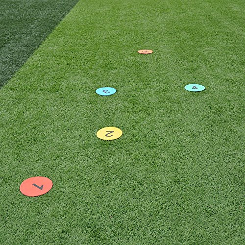 8inch Numbered Floor Spot Markers - style: 1-5