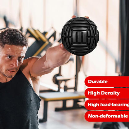 TETOP Fitness Muscle Massage Ball, 3.15in, Therapy Ball for Trigger Point Massage, Trigger Point Ball for Myofascial Release, Mobility Ball for Exercise & Recovery (Blue)